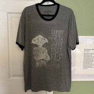 Dobby t-shirt from Wizarding World of Harry Potter - XL - super soft ringer tee
